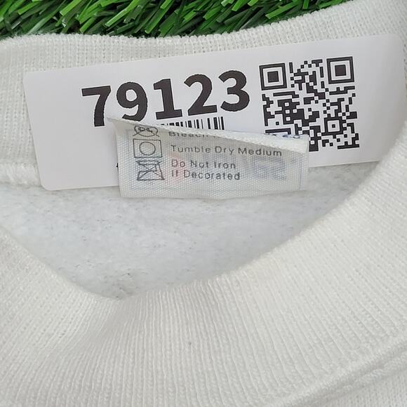 Vintage Antarctica Sweatshirt Womens Medium 19x22 Flat-Earth - Picture 9 of 14